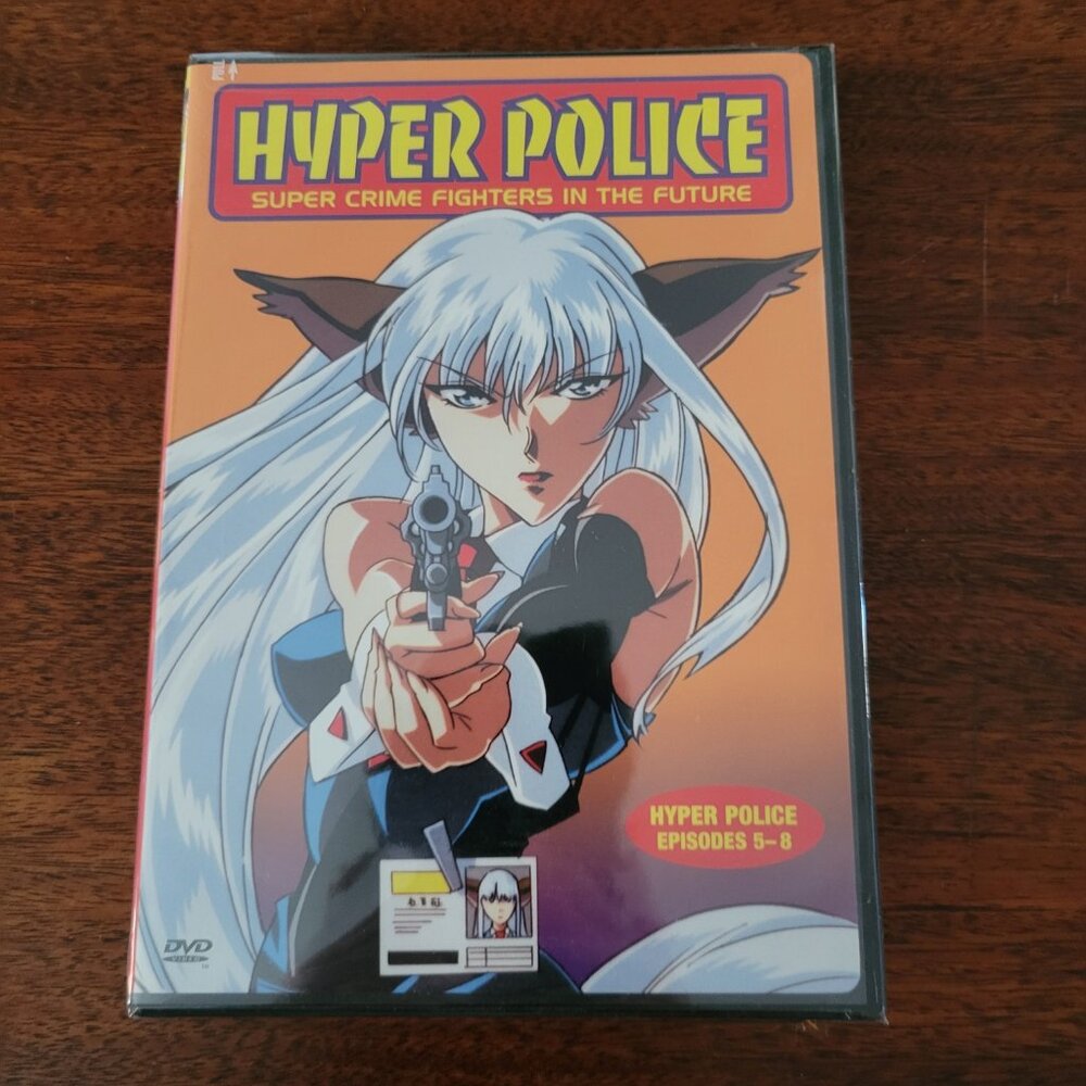 Hyper Police: Episodes 5-8 (DVD, 2002) NEW